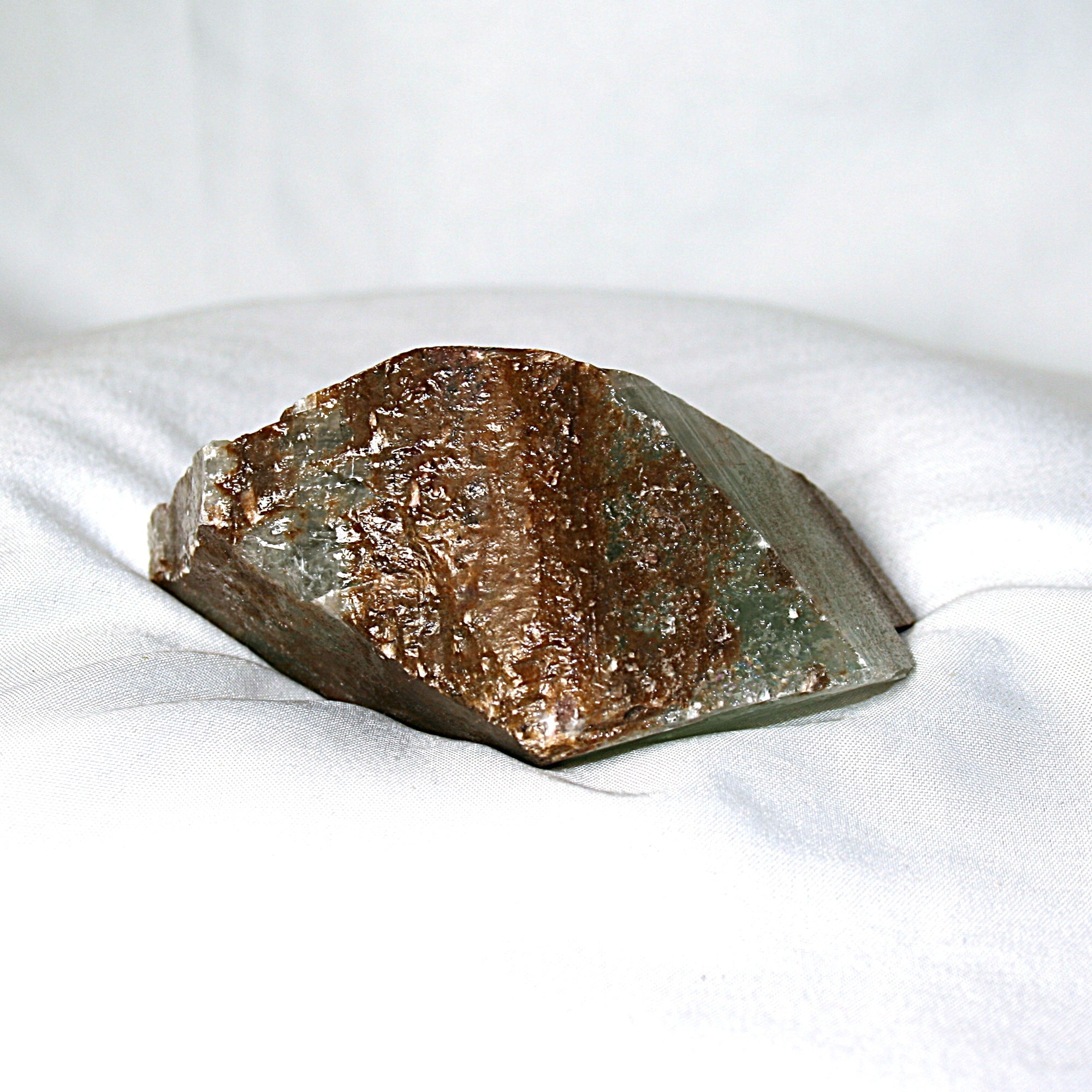 Raw Green Calcite