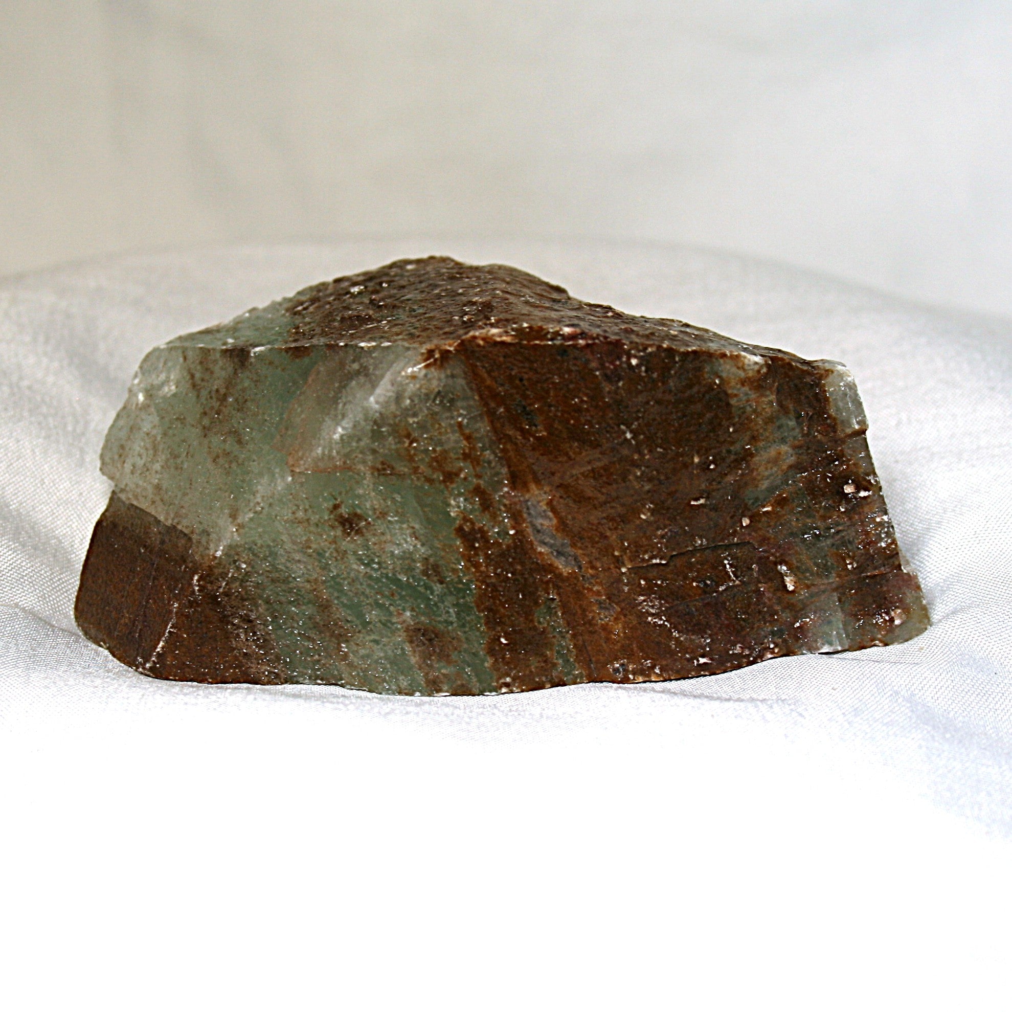 Raw Green Calcite