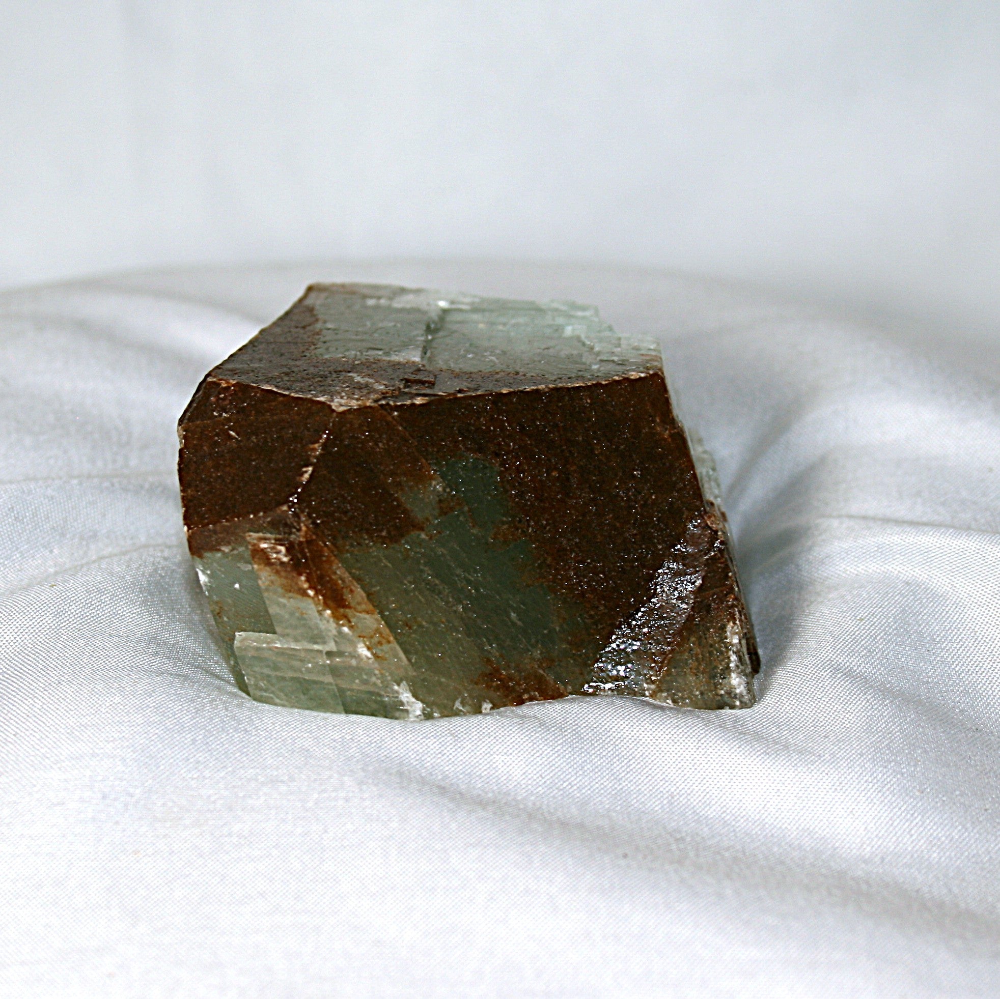 Raw Green Calcite
