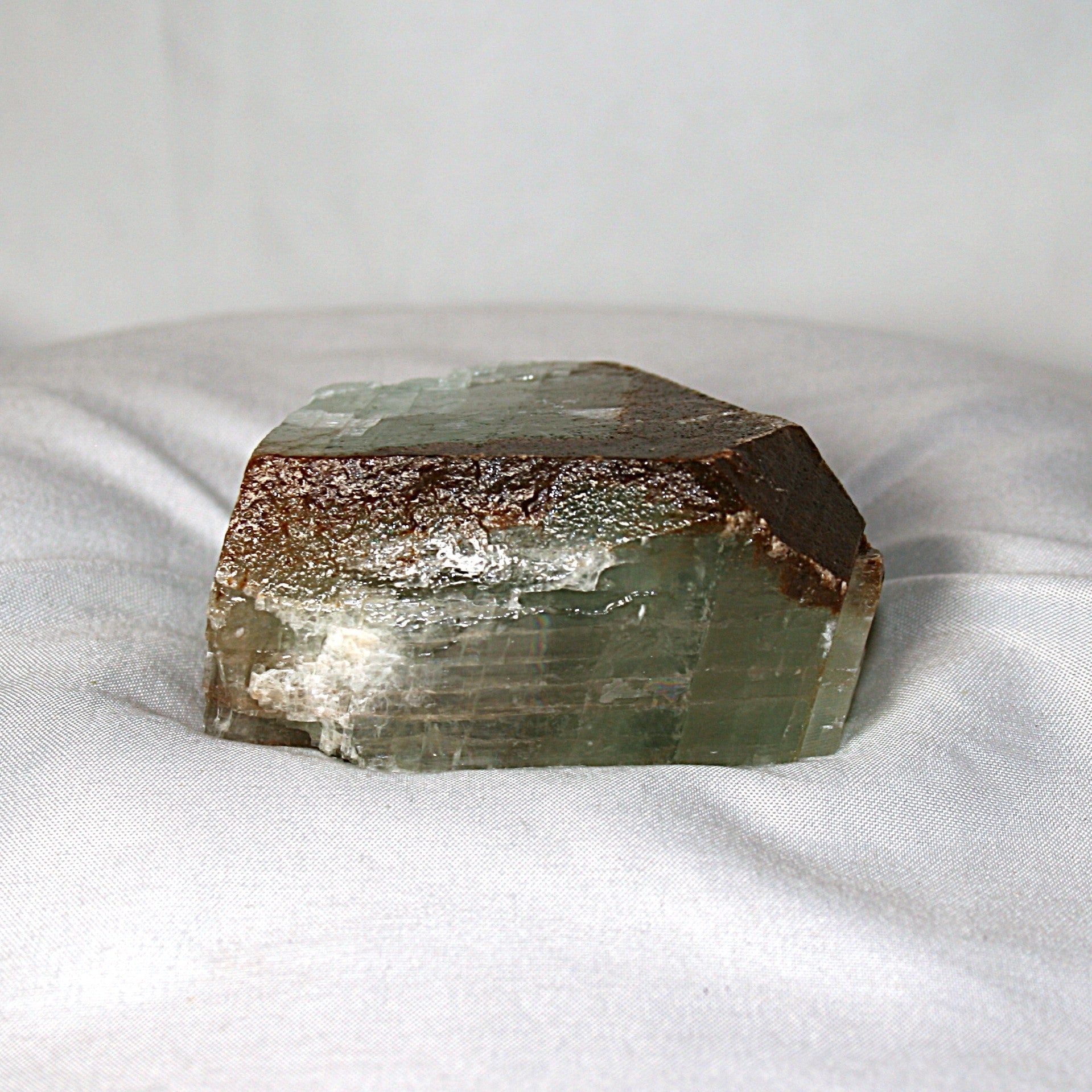Raw Green Calcite