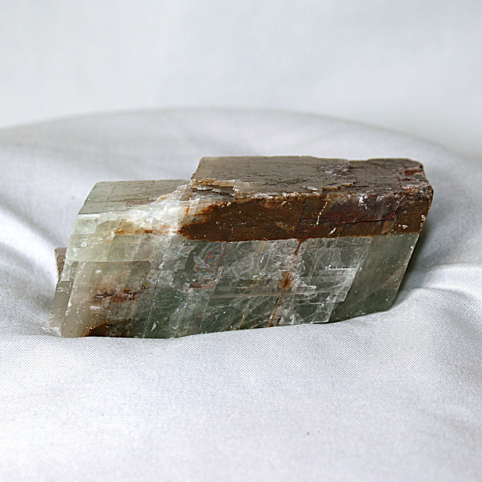 Raw Green Calcite