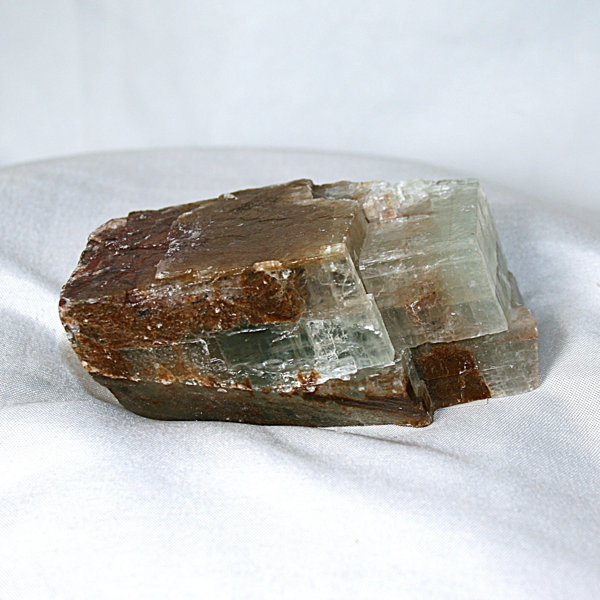 Raw Green Calcite