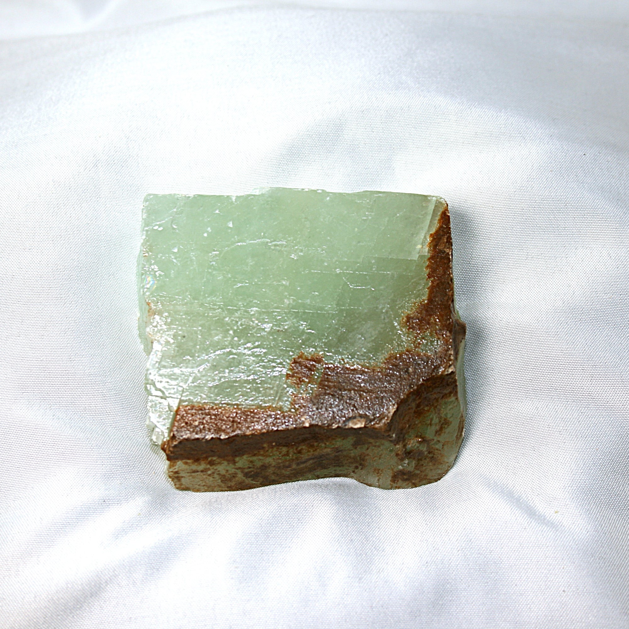 Raw Green Calcite