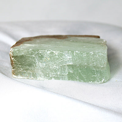 Raw Green Calcite