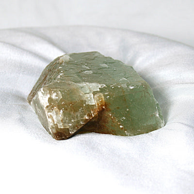 Raw Green Calcite