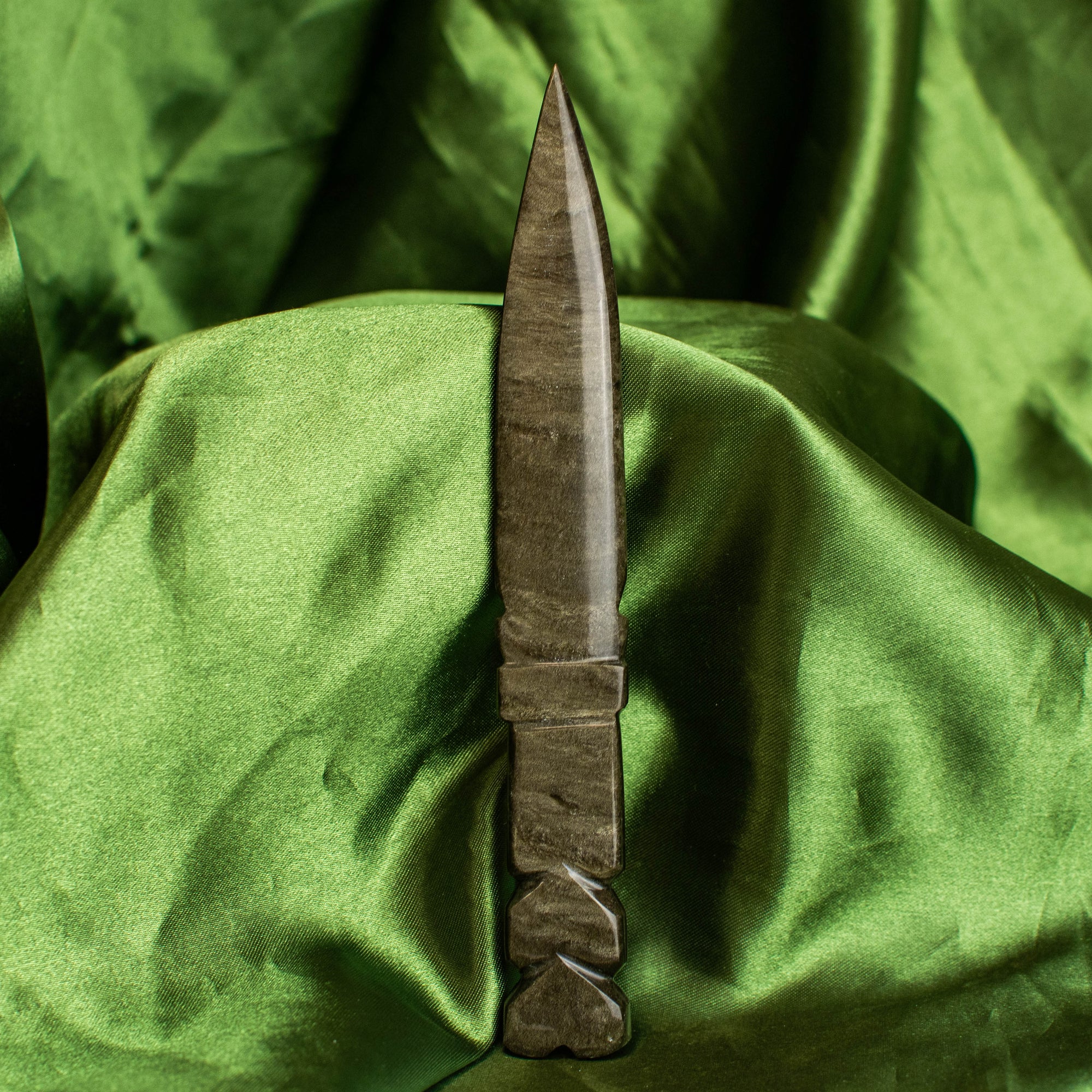 Gold Sheen Obsidian Knife (Multiple Available)