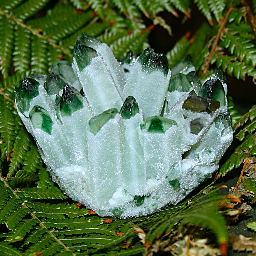Green Tibetan Phantom Quartz