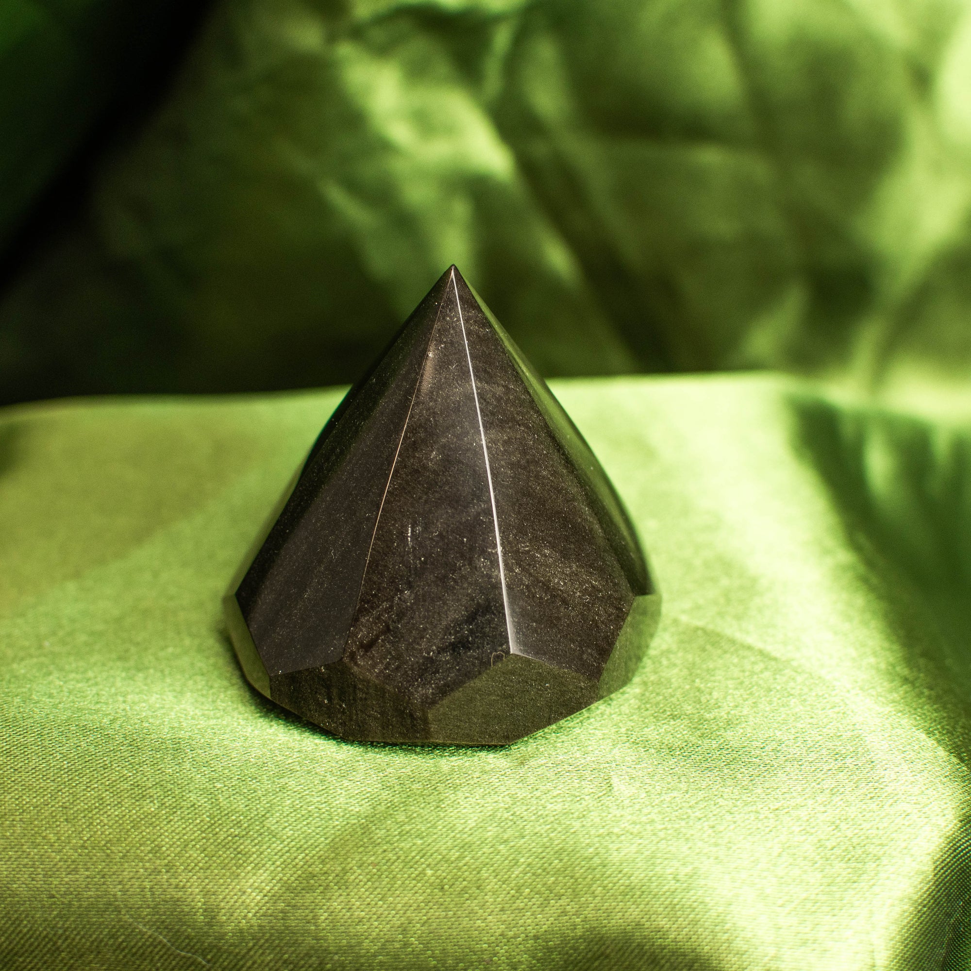 Gold Sheen Obsidian Diamond