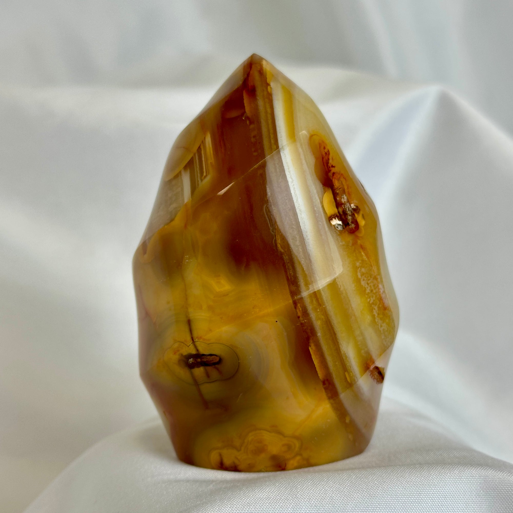 Black Carnelian Flame