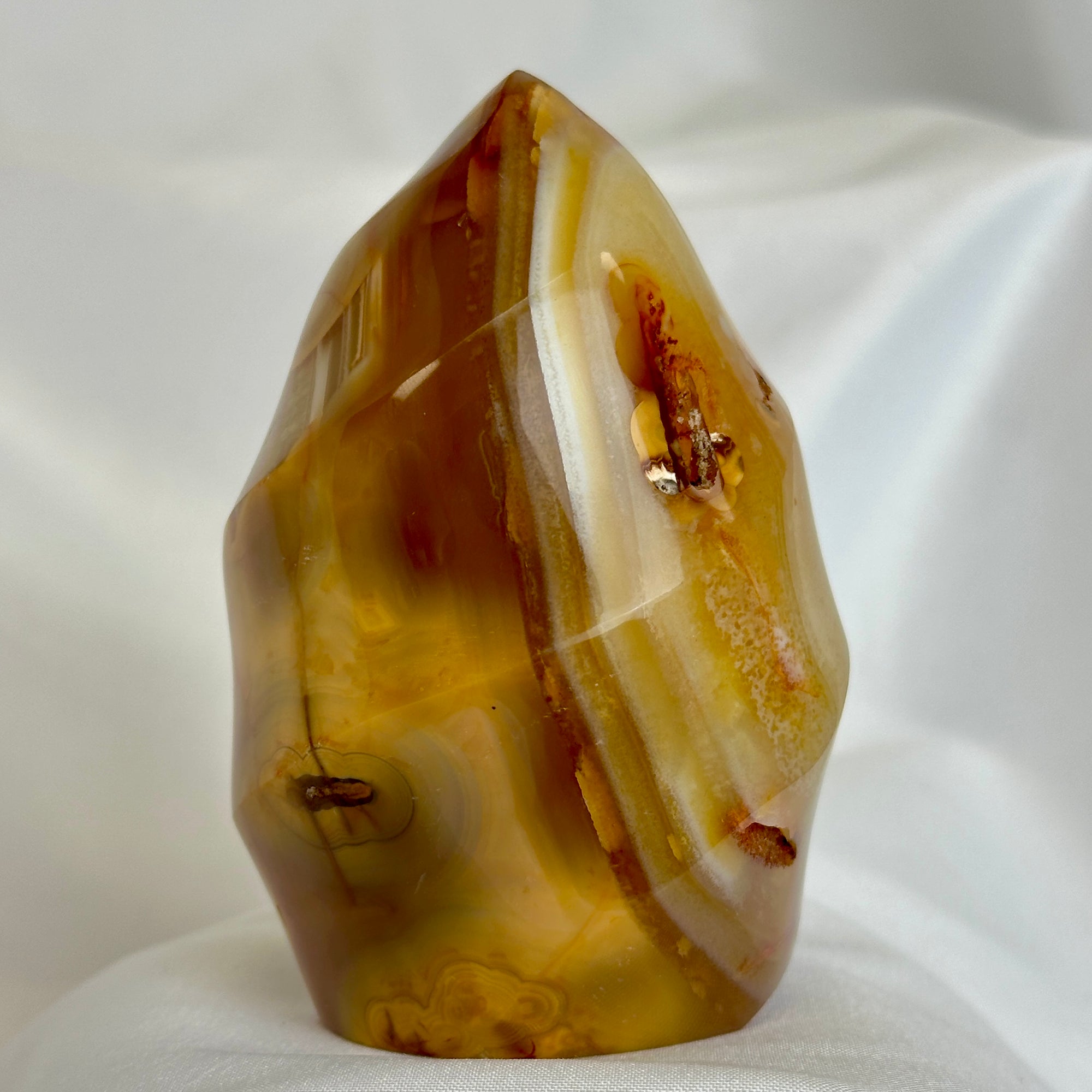 Black Carnelian Flame