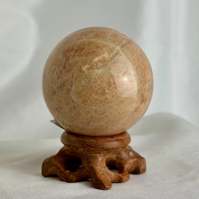 Peach Moonstone Sphere