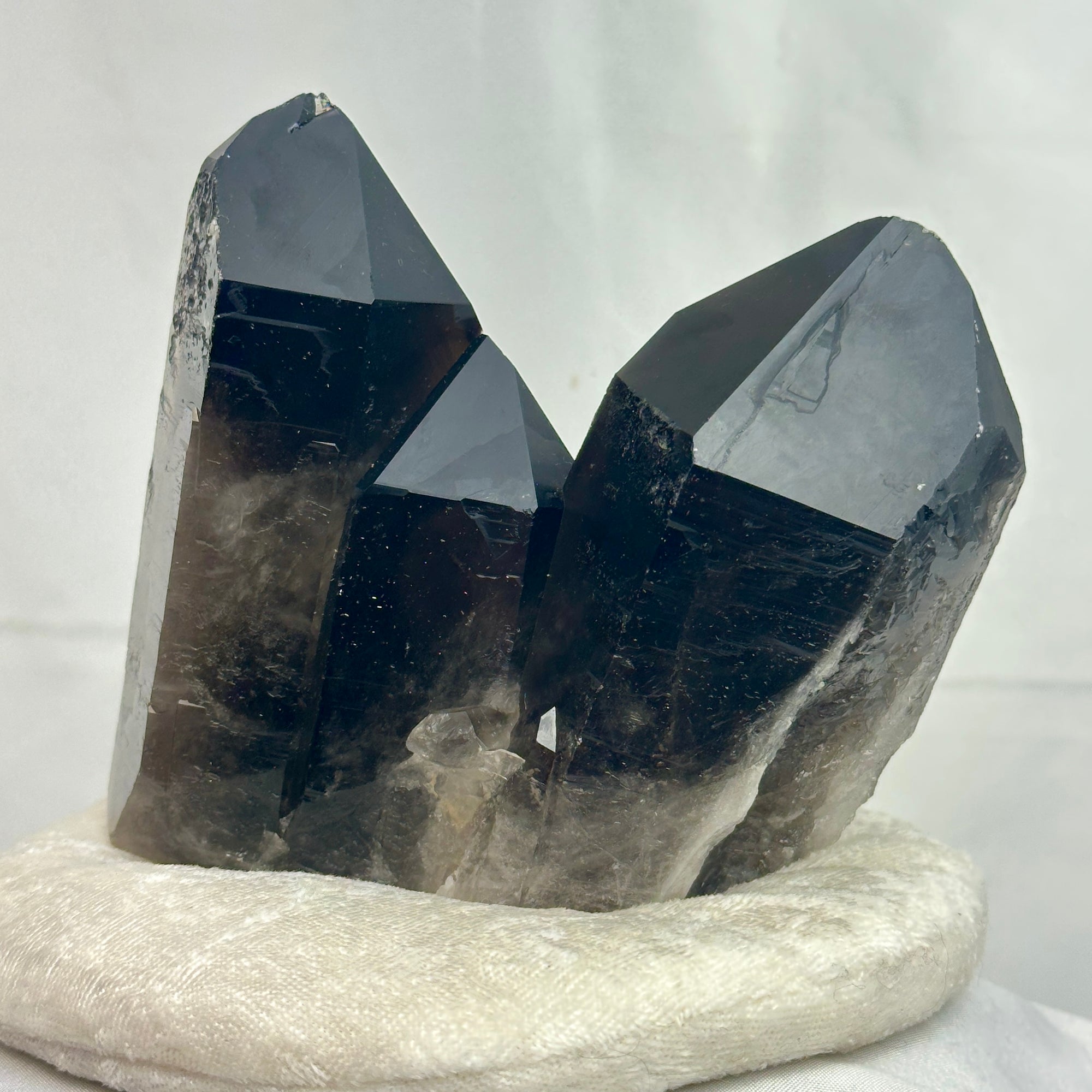 Smoky Quartz Cluster