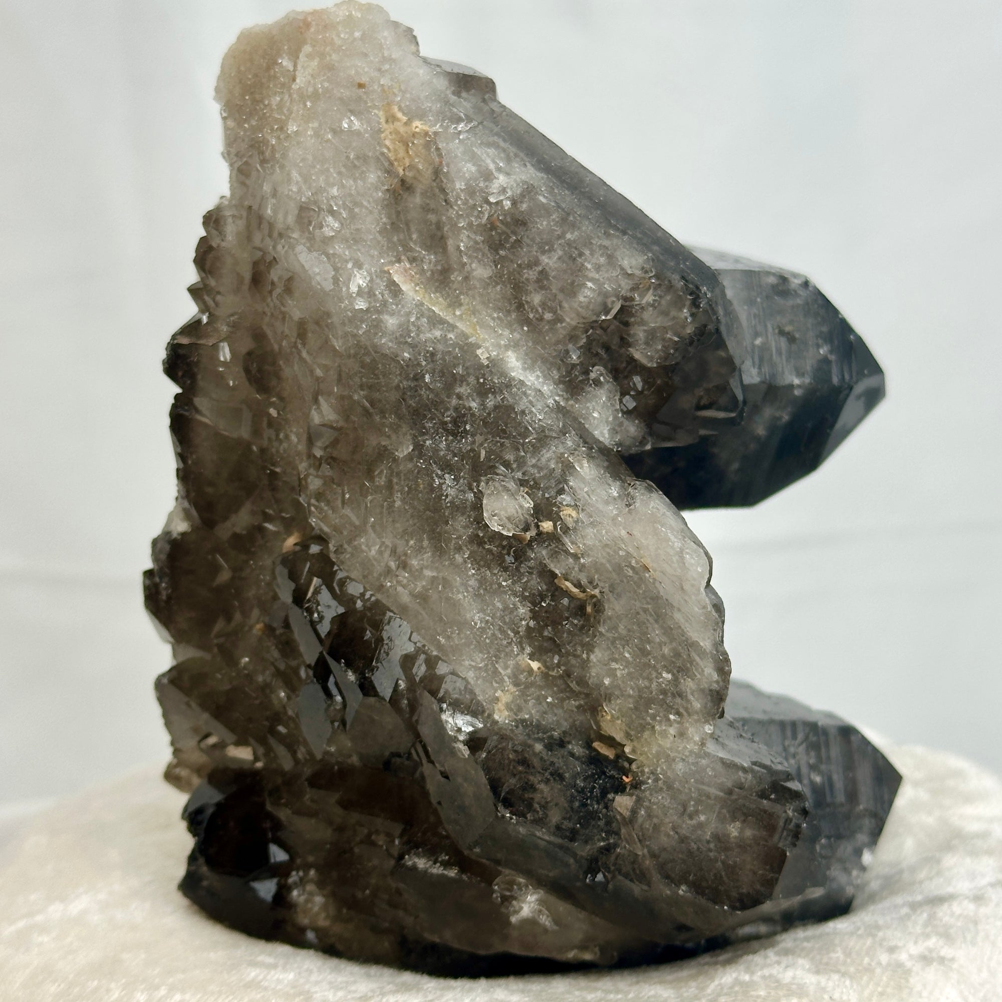 Smoky Quartz Cluster