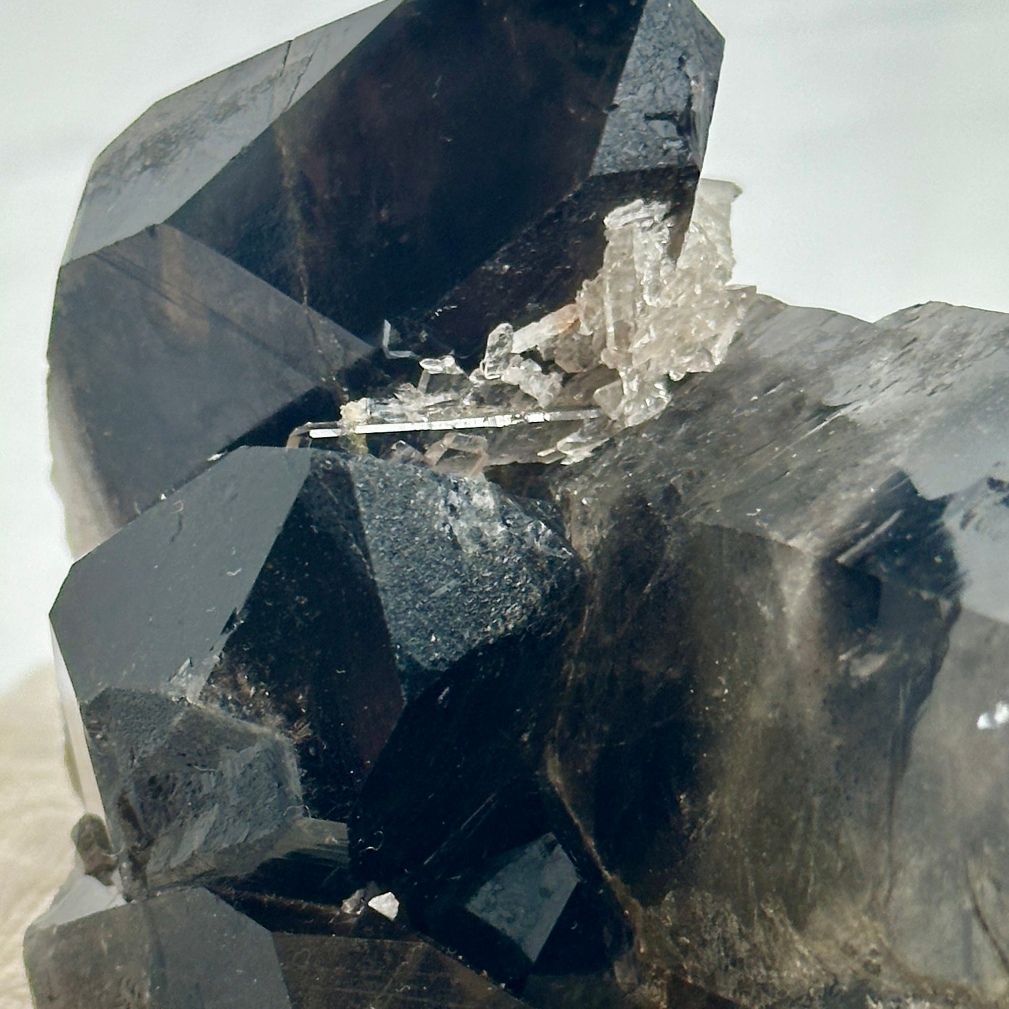 Smoky Quartz Cluster