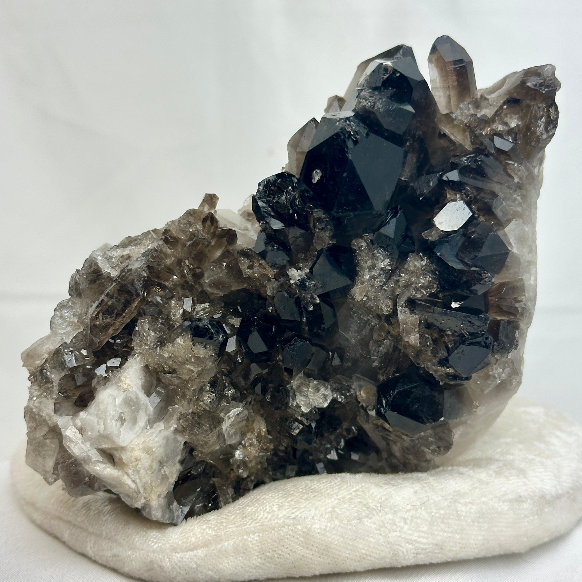 Smoky Quartz Cluster