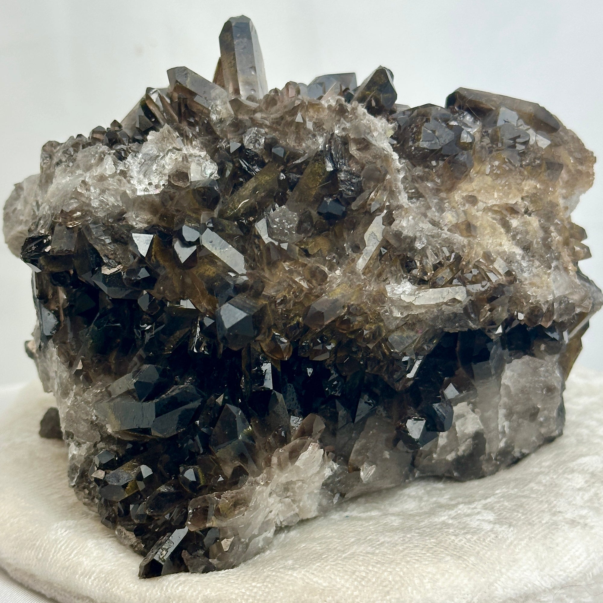 Smoky Quartz Cluster
