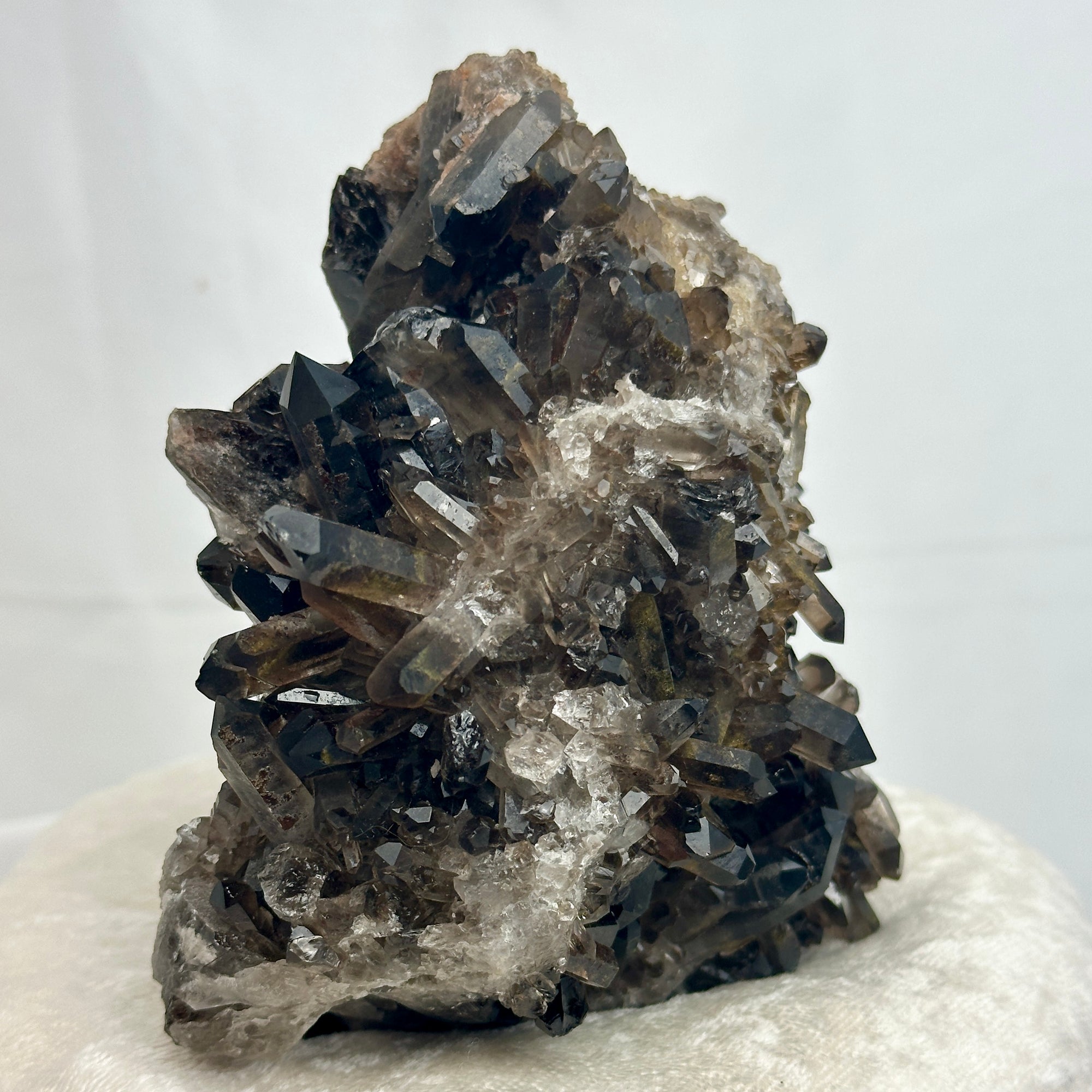 Smoky Quartz Cluster