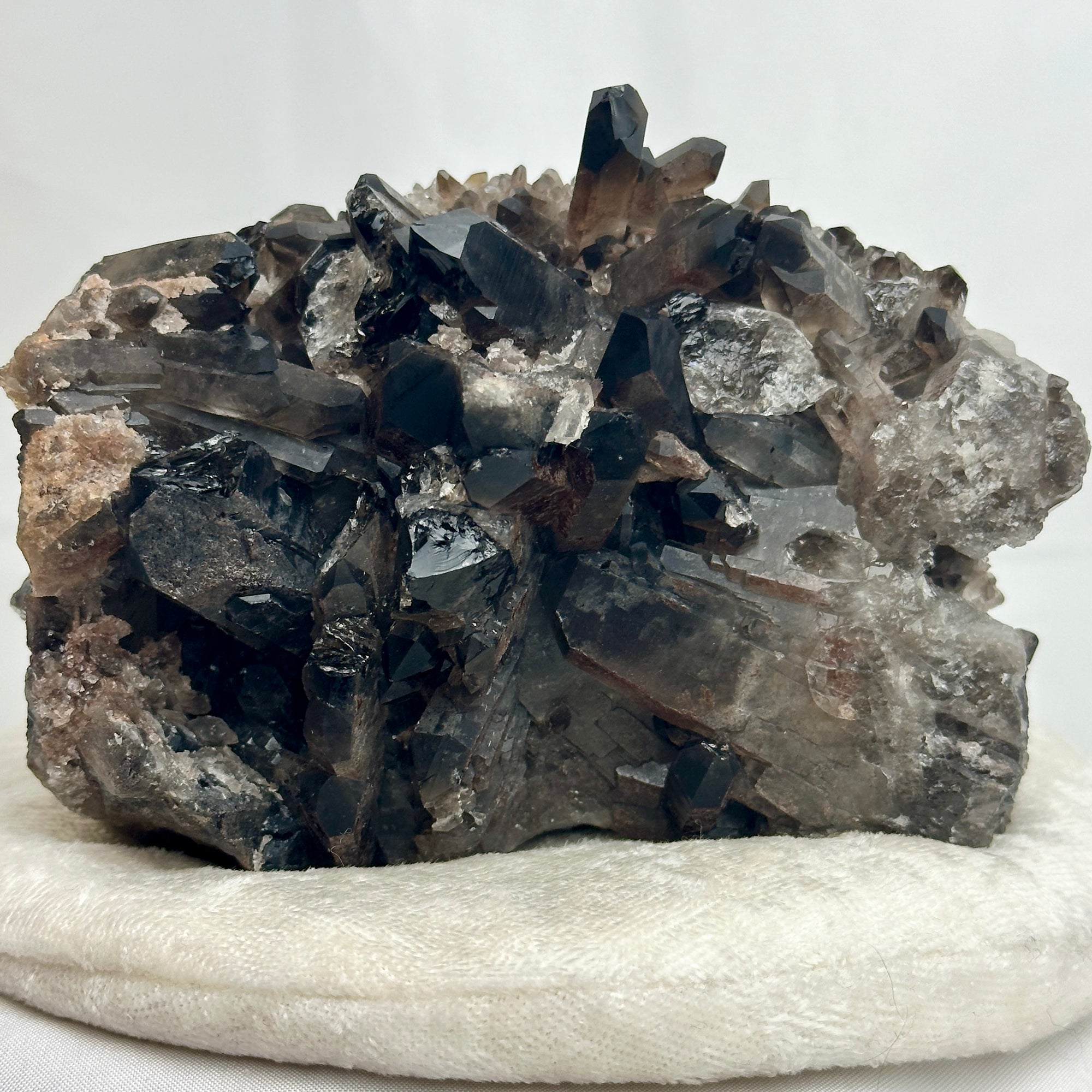 Smoky Quartz Cluster