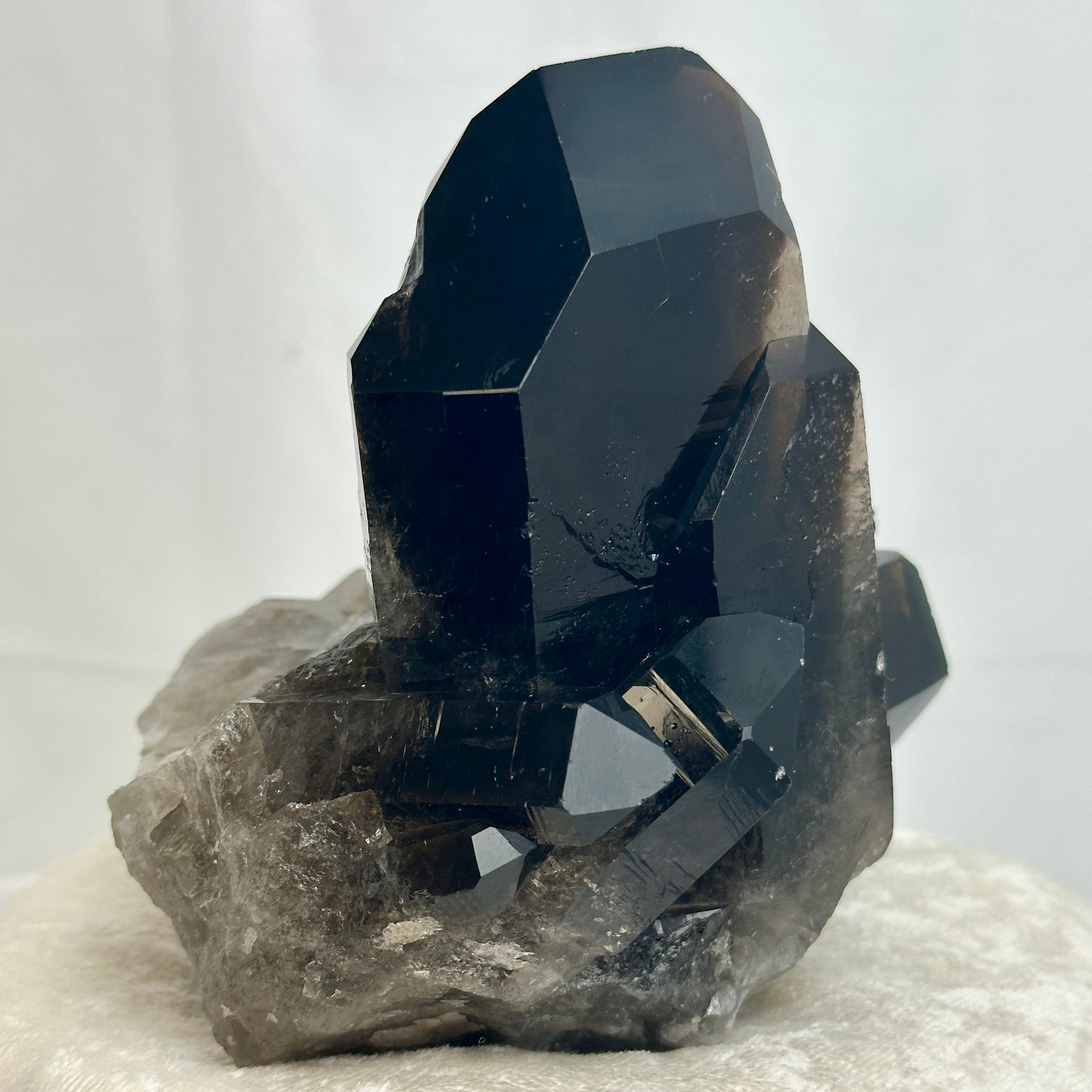 Smoky Quartz Cluster