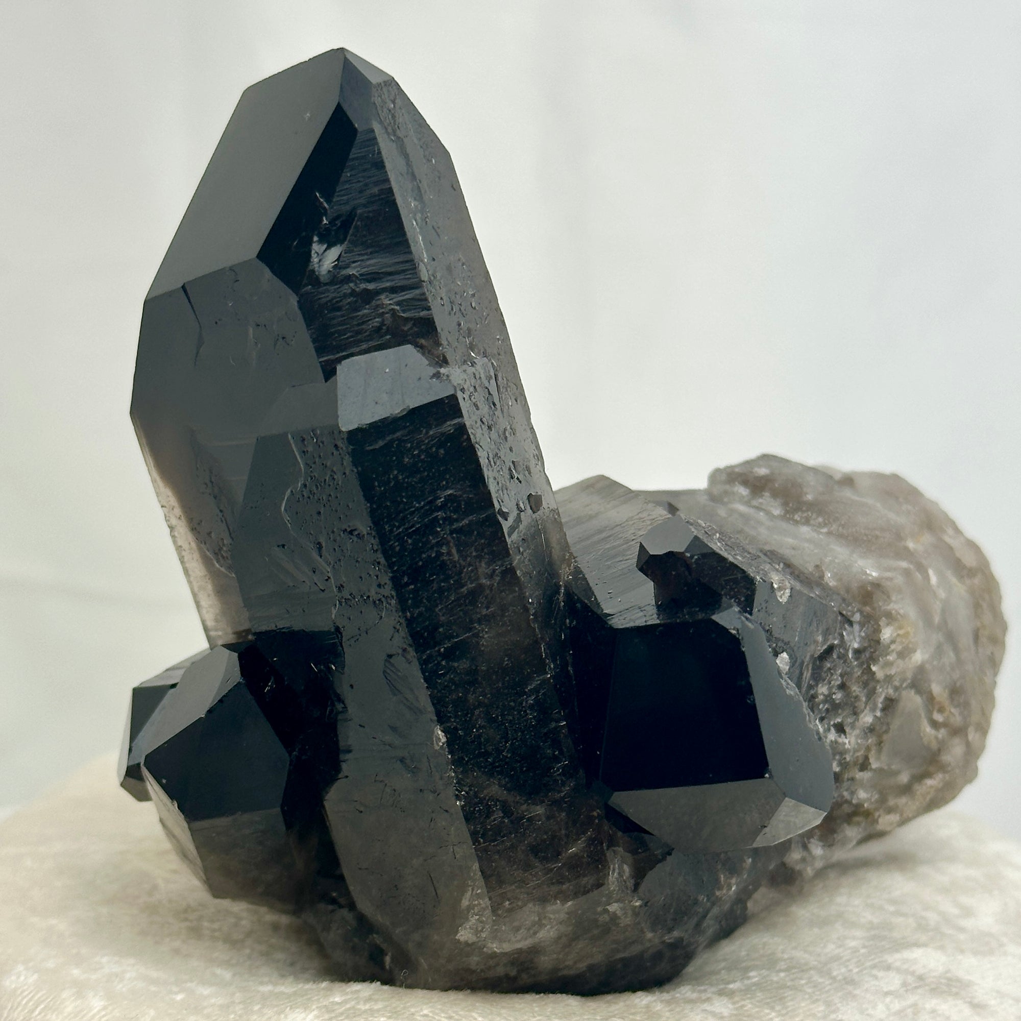 Smoky Quartz Cluster