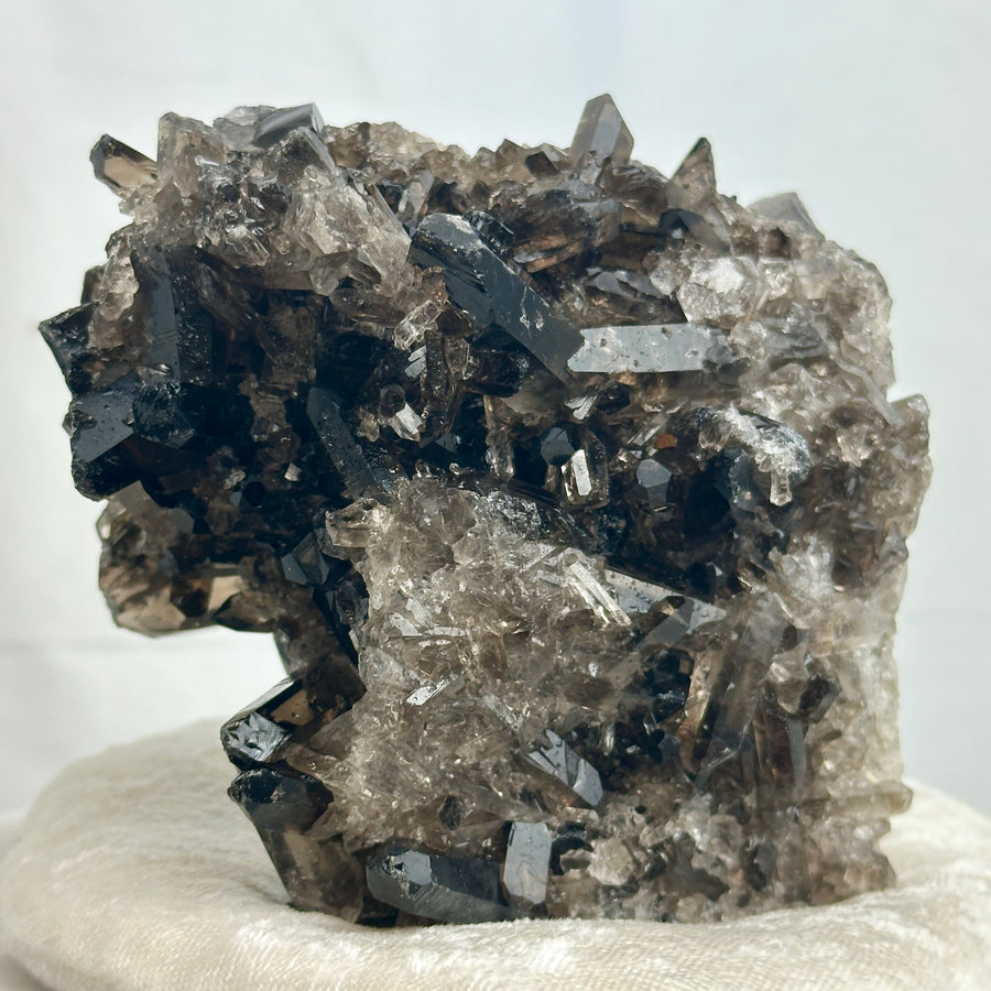 Smoky Quartz Cluster