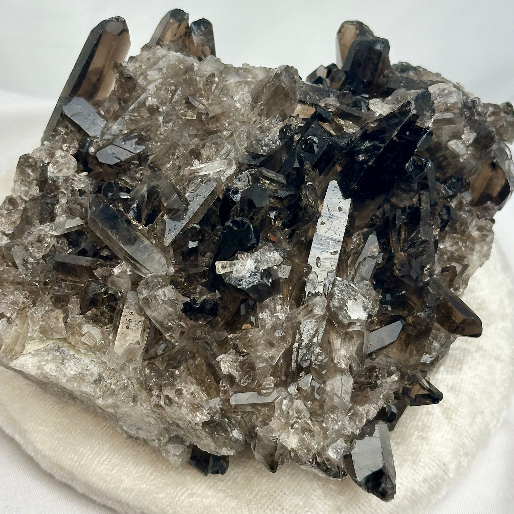 Smoky Quartz Cluster