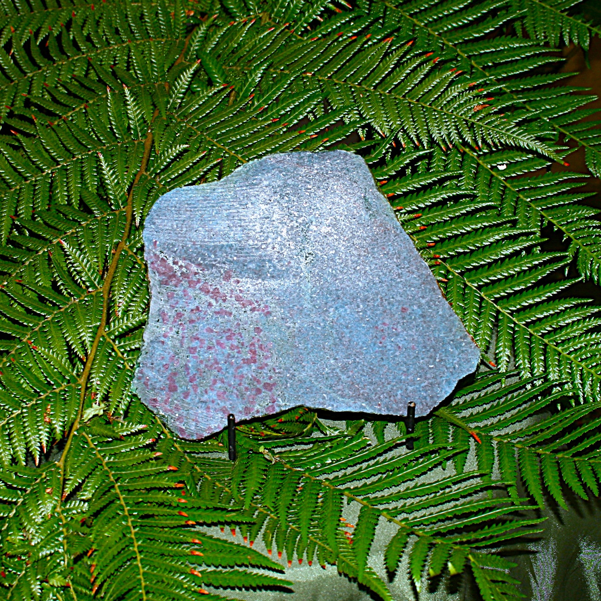 Kyanite Slab with Ruby
