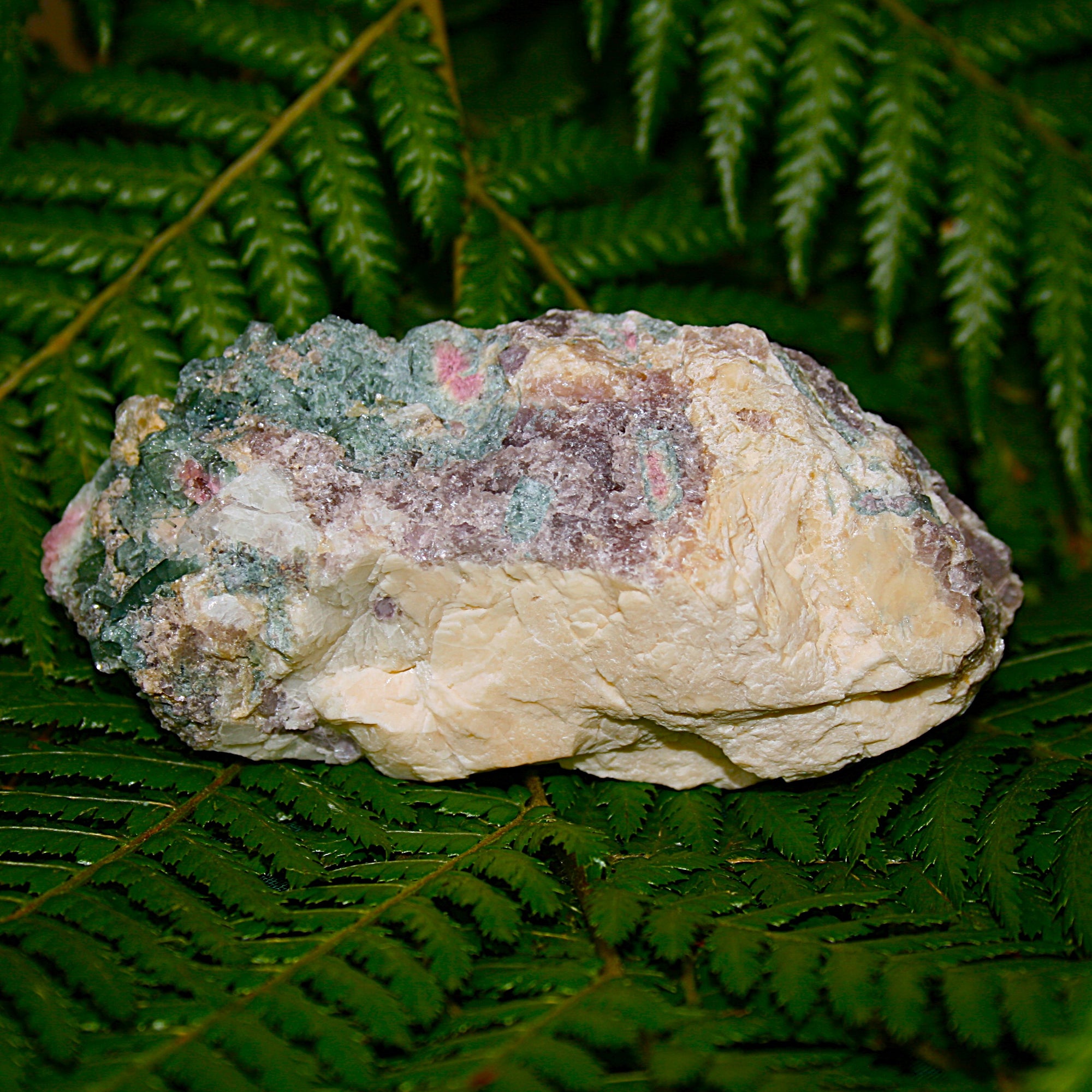 Watermelon Tourmaline & Lepidolite Matrix