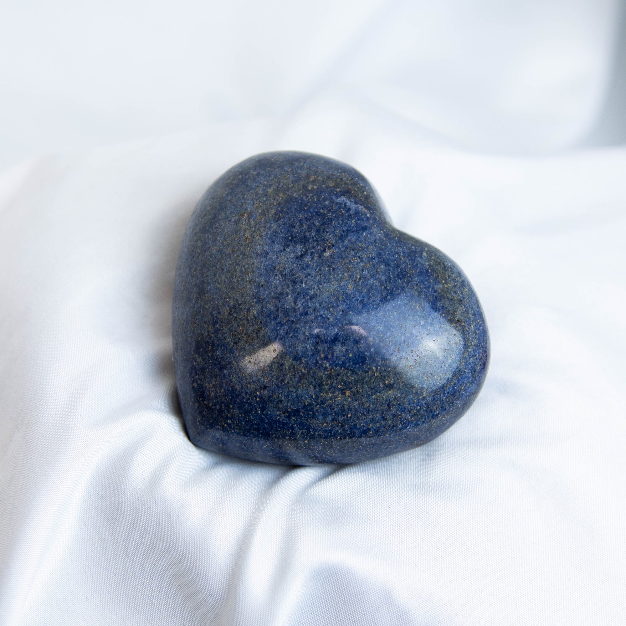 Lapis Lazuli Heart Carving