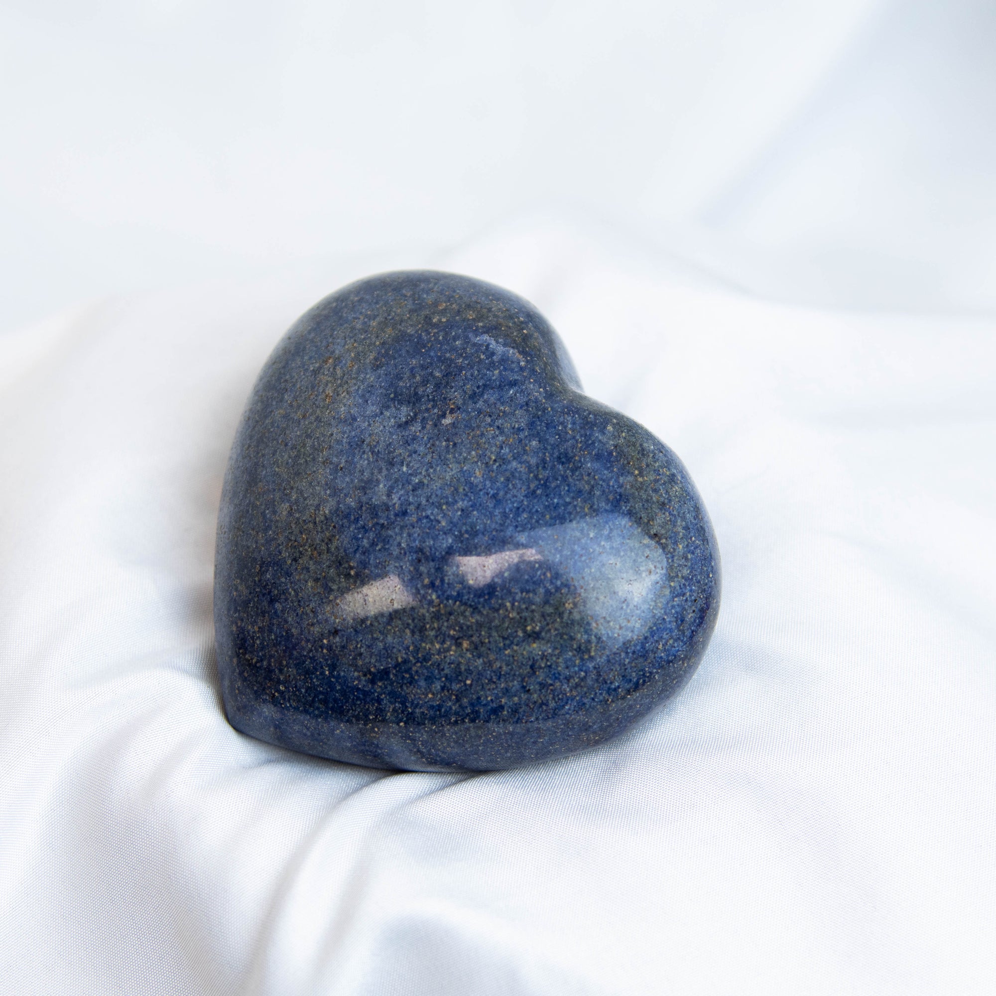Lapis Lazuli Heart Carving