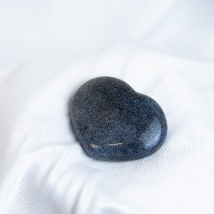 Lapis Lazuli Heart Carving