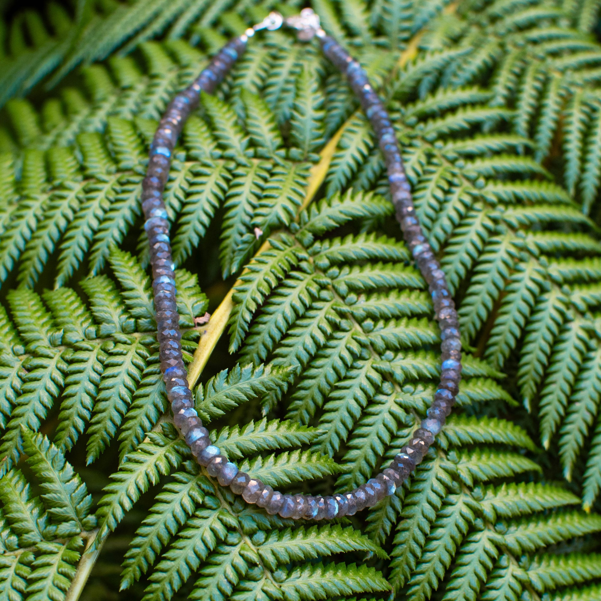Beaded Labradorite Necklace
