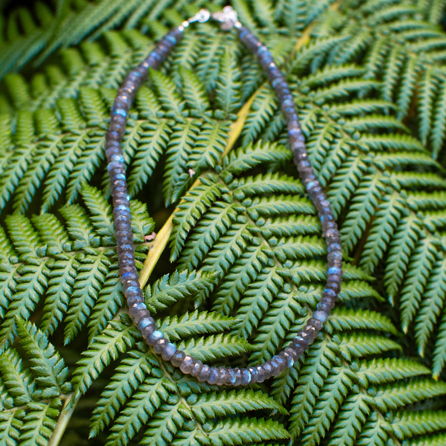 Beaded Labradorite Necklace
