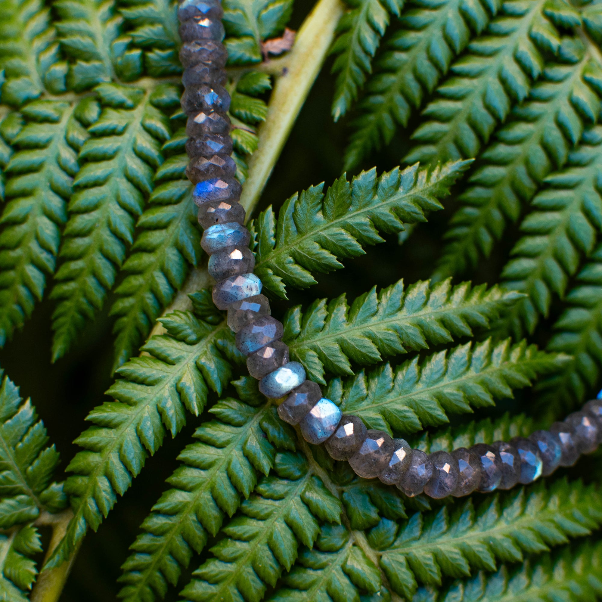 Beaded Labradorite Necklace