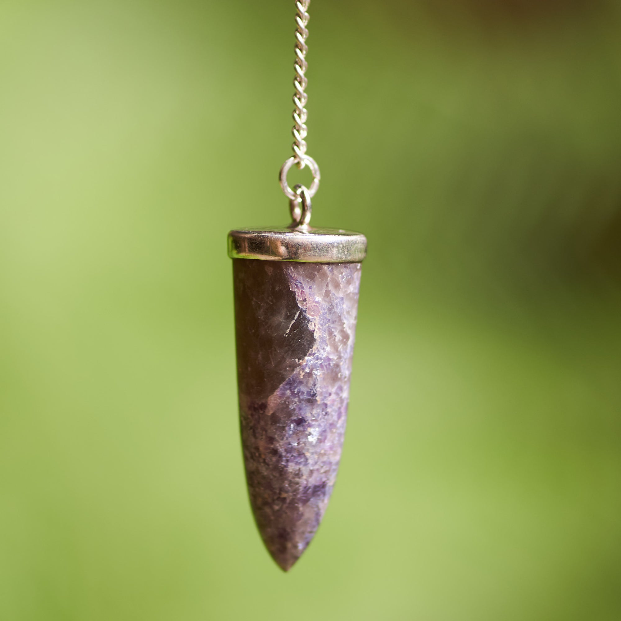 Lepidolite Pendulum