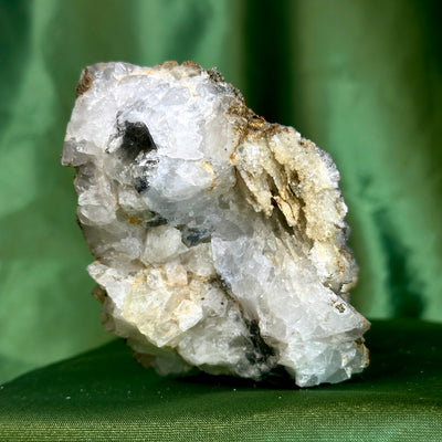 Raw Fluorite, Pyrite and Calcite Matrix