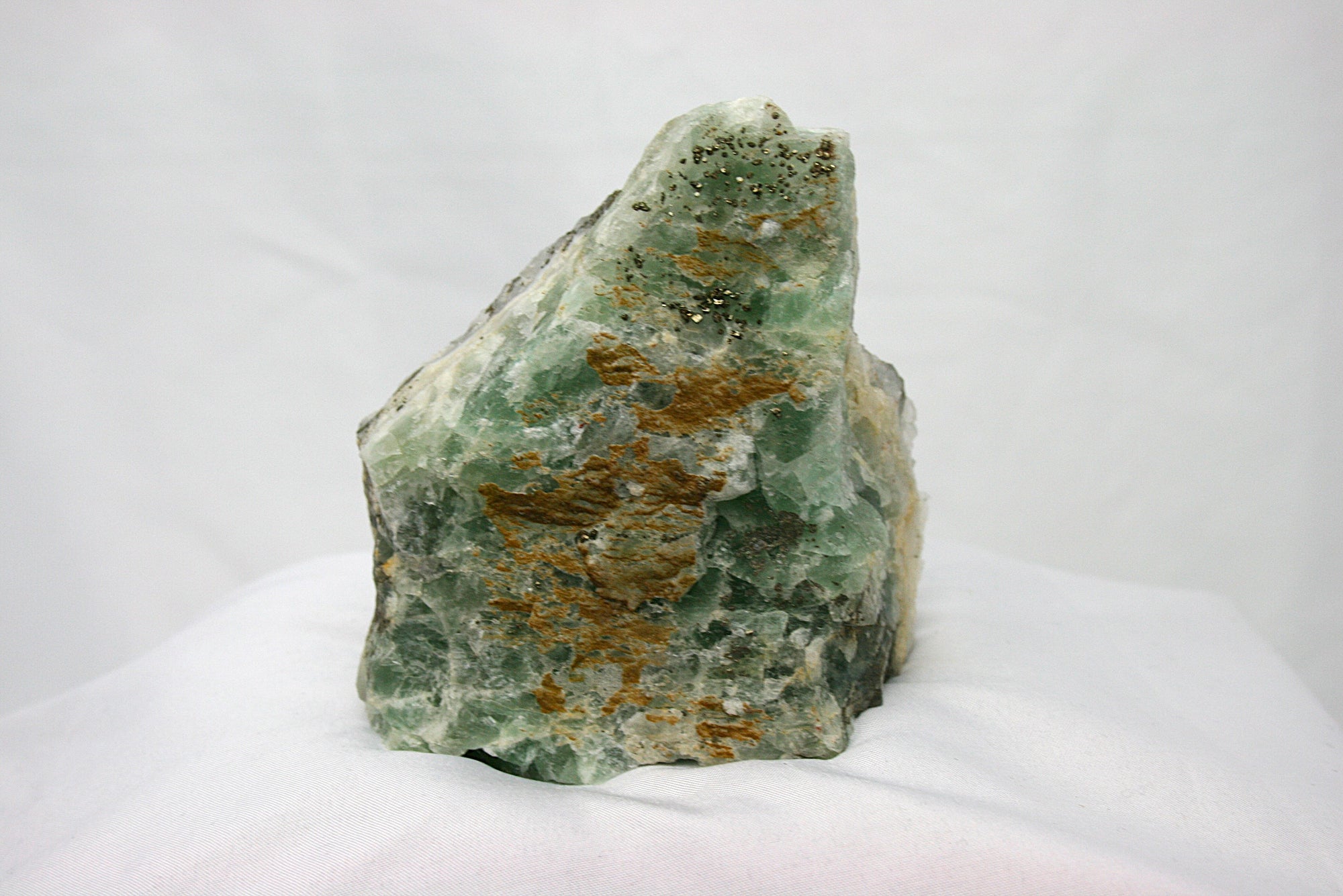 Raw Fluorite and Pyrite Matrix
