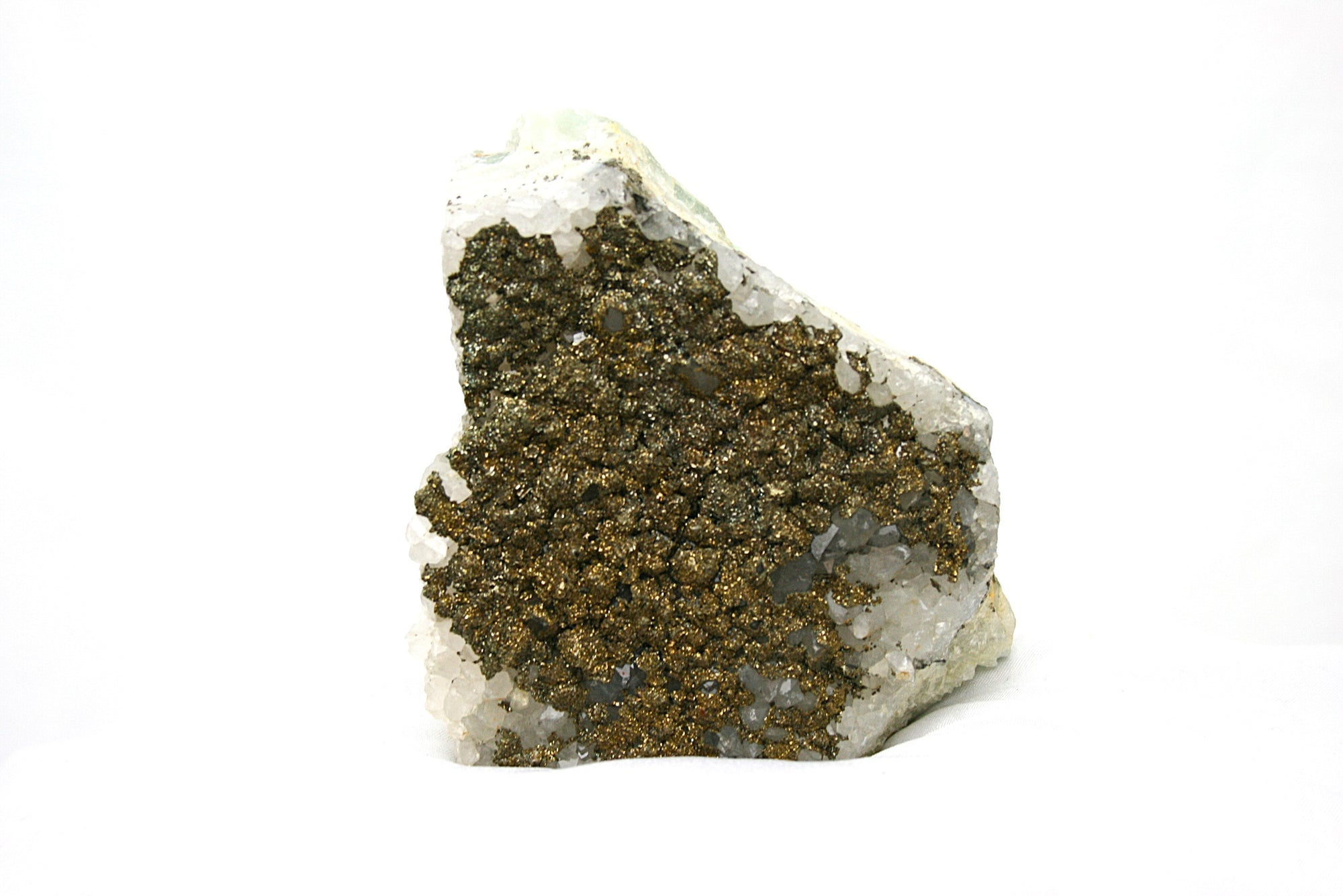 Raw Fluorite and Pyrite Matrix