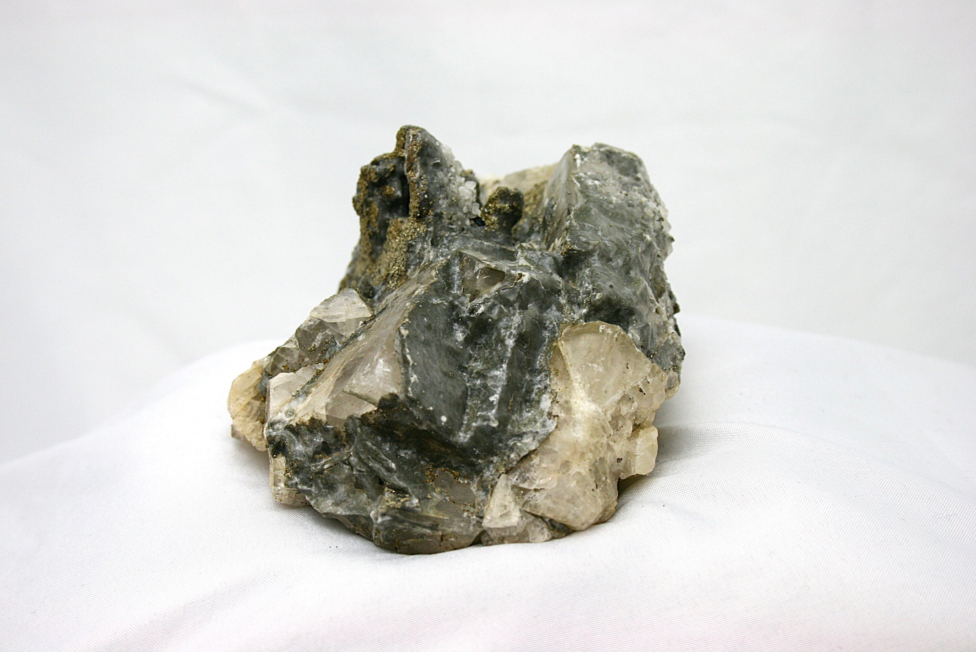 Raw Fluorite and Pyrite Matrix