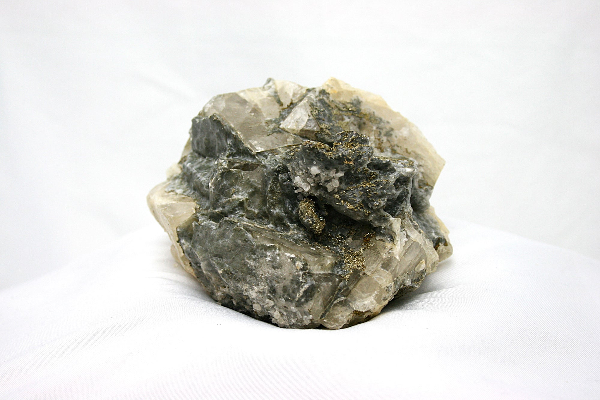 Raw Fluorite and Pyrite Matrix