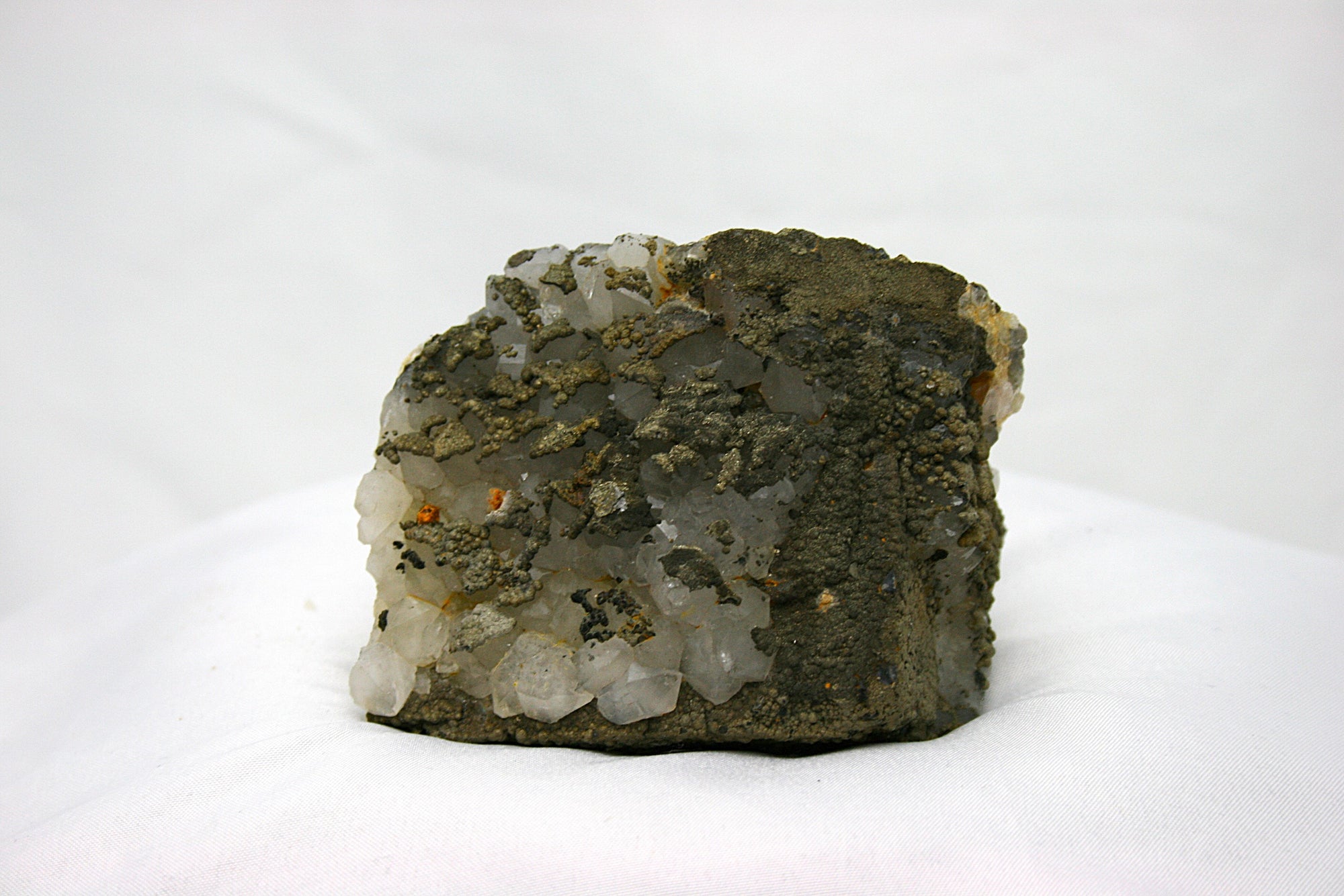 Raw Fluorite and Pyrite Matrix