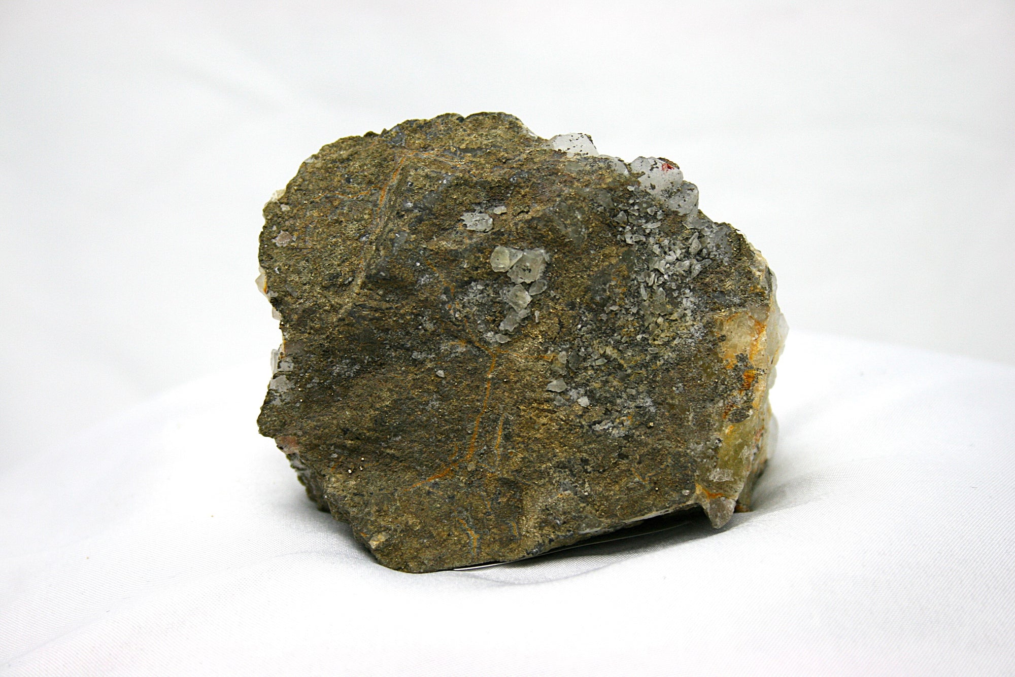 Raw Fluorite and Pyrite Matrix