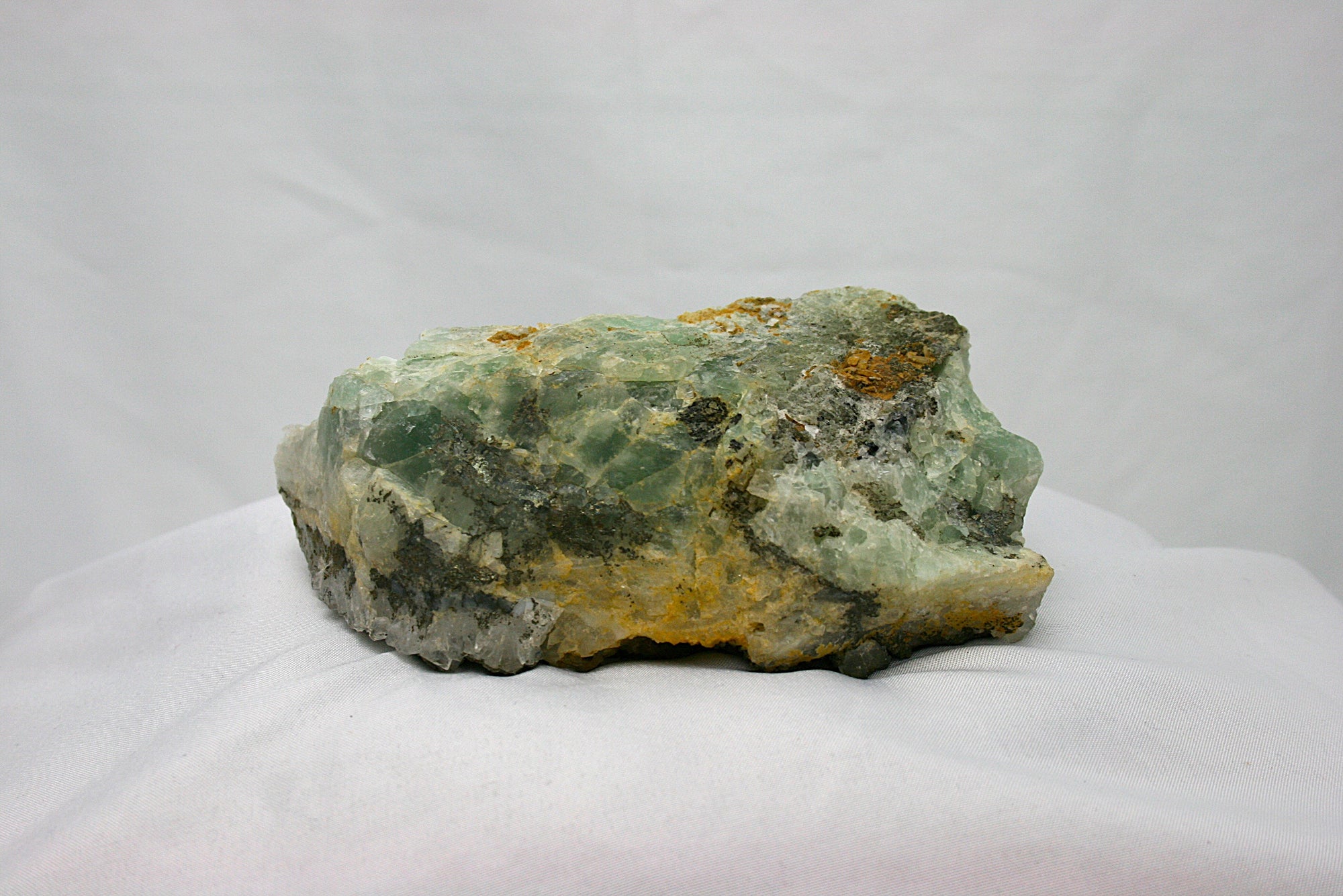 Raw Fluorite and Pyrite Matrix