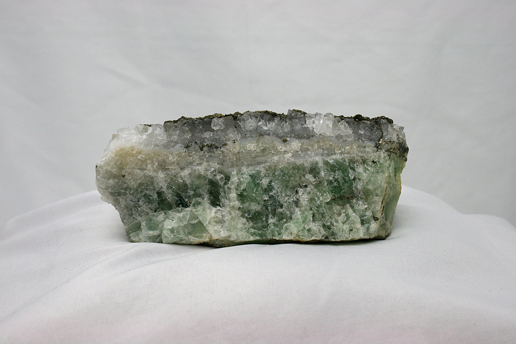 Raw Fluorite and Pyrite Matrix