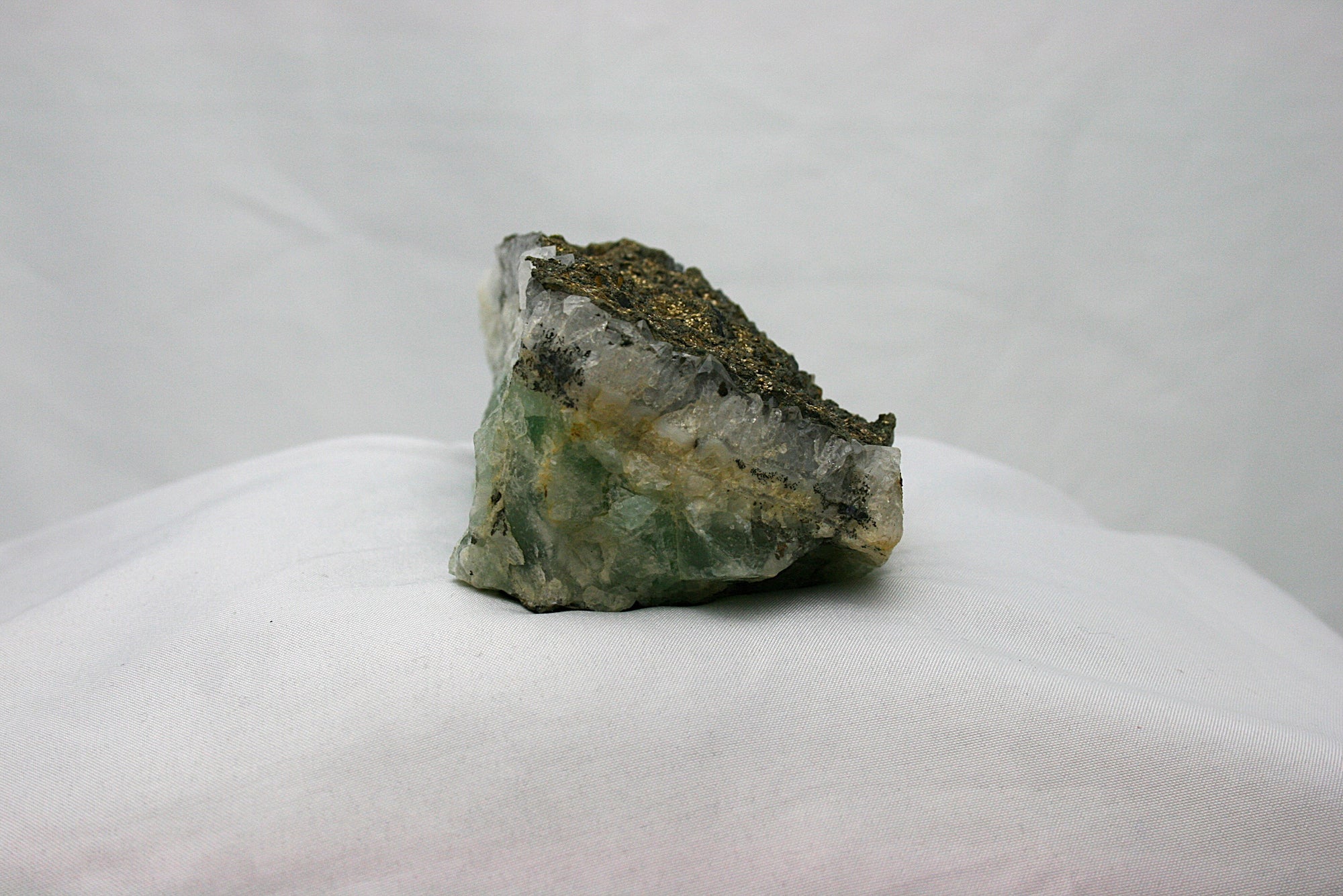 Raw Fluorite and Pyrite Matrix