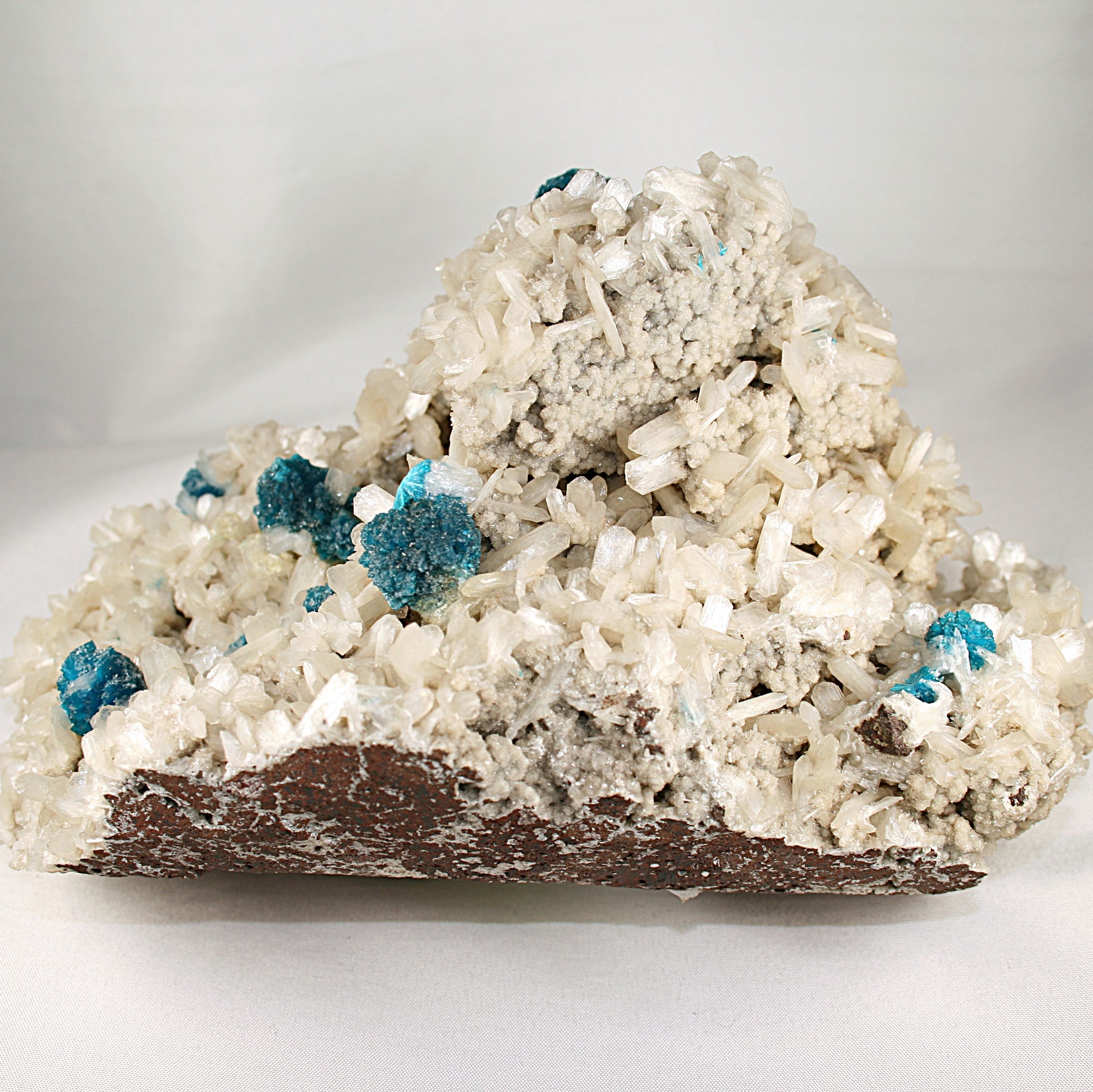 Cavansite Matrix on Stilbite