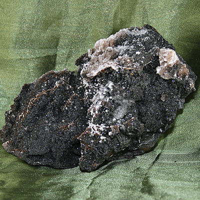 Hematite, Quartz with Calcite