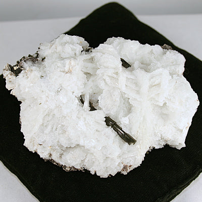 Green Tourmaline with Mica Matrix