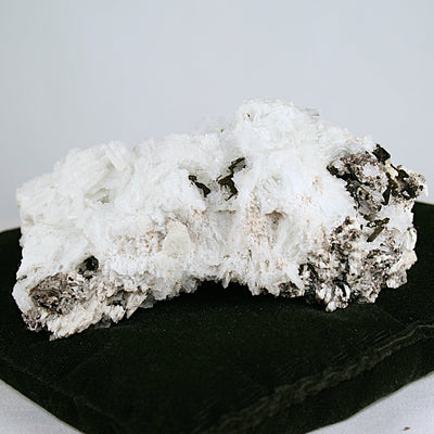 Green Tourmaline with Mica Matrix