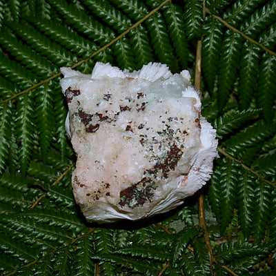 Spiked Scolecite with Green Zeolite
